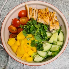 Accidentally forgot the avocado but the dish was definitely not lacking! Super tasty and easy to make
