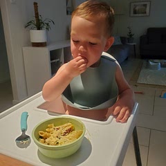 Quick and easy for this busy mum, and toddler loved it 🙏