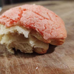 The dough was definitely dry, might have been better to stop at 4 cups of flour. The topping was also a bit dry but overall good recipe would make again just cut back a touch on flour. Made a tasty moist treat regardless.