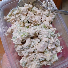 Tastes very good! I think I would do just a tiny bit less of the seasoned salt, b/c it tastes a little salty & a little less of the green onion. Both things overpower the chicken. It still tastes good though!