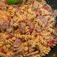 My family loved this recipe.  Even our son that isn’t fussy about tomato.  Will definitely be making this again :)