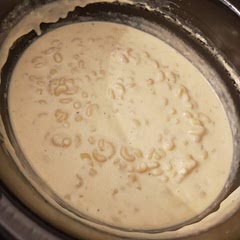 Very tasty! A little too wet so I will probably cut down the milk a bit next.