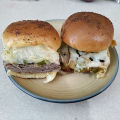 Added mushrooms to half, they are great either way it just gives a little extra.