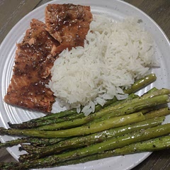 We absolutely loved this!! It's spicy, but not too spicy and it pairs well with asparagus and rice.