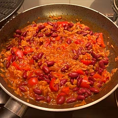 I added a special touch called jindugo because I loooove spicy food
