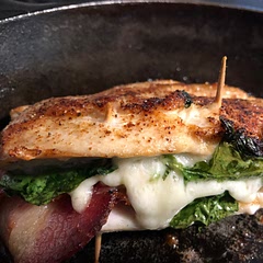 Pretty good. Chicken can be a little dry, so I’d recommend making a cream sauce to go on top of this and pounding out the chicken to tenderize before cooking. Also I would kick up the seasoning in the chicken a little.