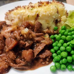Delicious way to use up leftover lamb, a definite family favourite!