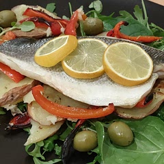 Very tasty just make sure to add lots of seasoning, herbs and lemon for flavour. Very easy to make, served with salad