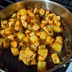 It doesn't really taste "Asian," but it was a good and easy american sweet and sour chicken. I'd probably make it again. The pineapple made it.