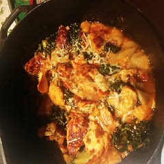 Loved this dish! Great lunch option. I recommend the bread step, just on top.