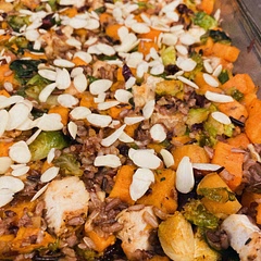 Since other notes said it was bland, I doubled all the spices, including the onion & garlic, except cumin (but I’m not a huge fan of it and generally always cut back). I also added some red pepper flakes for heat. I thought it tasted great!