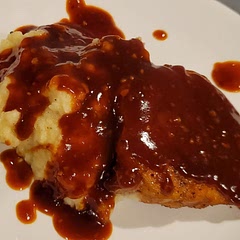 Definitely needs the thicker cuts or pork chops, but even with them overdone it was delicious. You could try skipping the searing or use frozen pork chops to sear, but haven't tried it yet.