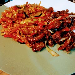 I really like this recipe it was easy to make I didn't have spring onion so I use shallots and it still came out good better then take out 🥰