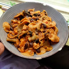 Easy to put together. Added kale for some greens. Was absolutely delicious and definitely will make again