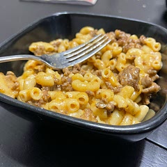 Made it as written except for the mustard because we don’t have any.