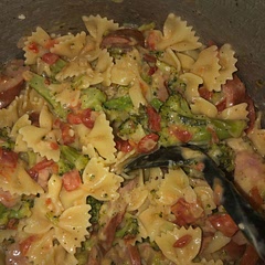 Added broccoli and more cheese