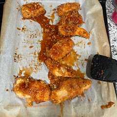 Turned out good! I definitely thought it was going to be spicier, but it turned out to be a very sweet sauce. I think if We made it again, we would use less sugar.