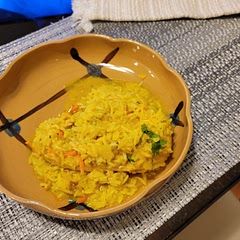 Tasty and healthly!  Be careful with tumeric as it stains very easy.