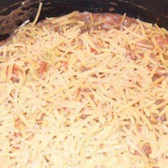 I have made this many times, I found this recipe after watching an episode of Triple D. Can be made Vegan by using plant based meat. Using leftover rice works too