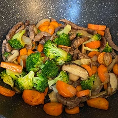 Added mushroom seasoning & lea & perrins