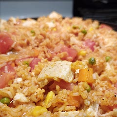 This was successful. Had to cook the rice a little longer and we added chicken that was previously baked in the oven.