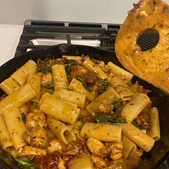 Made this dairy free by using vegan Parmesan and full fat coconut milk! So good!!