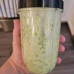 Used cashew yogurt to keep it dairy free. Great on burrito bowls!