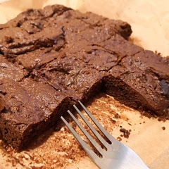 I used half of the coconut sugar, and a quarter of the chocolate chips, but it was delicious and sweet enough. Next time I'll try it with even less sugar.
It have a special taste and interesting texture. Definitely I'll make it again and again :))