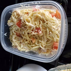 Easy recipe to double or triple. I accidentally doubled it and only had 12 Oz of cream cheese but it still was plenty creamy. Not pictured is the Cilantro but it was good with that too