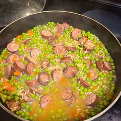 Probably added a little too much liquid, but overall really good!