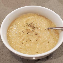 Yeah I messed this up. Had to add 2 1/2 cups of vegetable broth to make it more of a soup and not like mashed potatos.

Tasted great! I love the instant pot option for cooking directions.