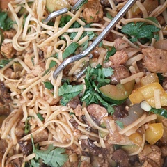 It was pretty good but not nearly as spicy as I expected. I might add some extra Sriracha on top next time.

Edit: I ate the leftovers with additional Sriracha and it was much better!