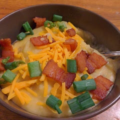 I think next time I won't use so many potatoes. But it's great and super easy!