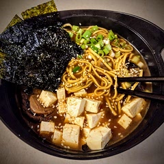 Absolutely delicious. Rather than the long boiling time, I did 15 min in the pressure cooker. I added nori as a toping, as I saw it a lot in Tokyo and I love eating my side nori by dipping it in the sauce. Very happy with it, will make it again!