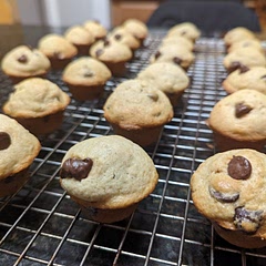 Made mini versions. High temp fly 5 minutes then lowered for ~8-10