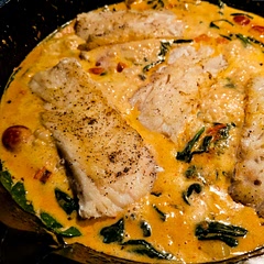 Fantastic! I did add more cream, parmesan and red pepper flakes. Aside from that it's a great recipe. The sauce is amazing. I also somehow forgot I only had cod, but it still worked great!
