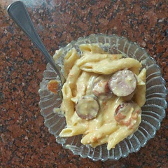 Noodles took longer than expected to cook...added extra cream.