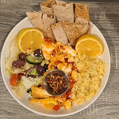 Great flavor. Can be made really spicy if you like! Served it Arabic style with Syrian bread, rice pilaf, and small salad.