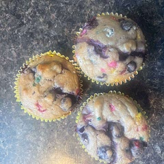 Made cupcakes instead so I could freeze them. Very easy recipe. It took me about 1.5 cups of milk to get pancake consistency and 27 minutes for them to bake. I just hope my toddler likes them.