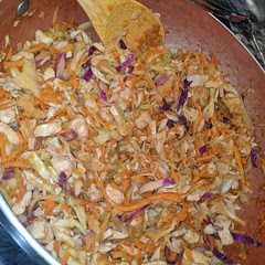 This was absolutely delicious!!!! I used chicken tenders and cut them super small, I don't care for ground chicken. But man.....this was so good 😊