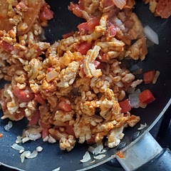Didn't have salsa so I left it out. It turned out great! I used taco seasoning, but I prefer my tacos with a handmade seasoning blend, so I would probably just season myself next time. It's an easy recipe to add variations to.