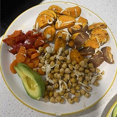 Delicious ! Very easy and filling! I didnt have a green bell pepper so I subbed it for a carrot. The sauce was very bitter as I didnt have a any hot sauce so I wouldn't have it again next time.