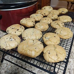 Absolutely delicious! Slight crunch in the outside and perfectly fluffy on the inside. 🥰