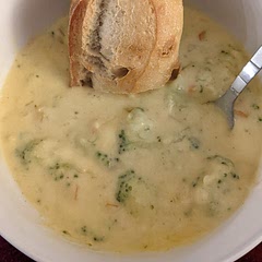 Served mine with just a baguette. Very delicious and will be a go to for our family.