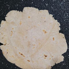 Without a tortilla press is difficult. Great taste.