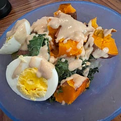 Taste delicious! Added more tahini to our sauce to make it less tart.