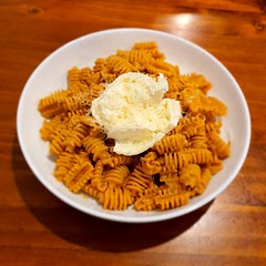 So delicious and easy to make. I topped it with burrata.