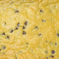 I should have baked the full amount of time on the recipe, instead of baking for 25 minutes like the author did.  They would have came out with more of a cookie's consistency.  However, these were perfect ooey, gooey goodness to me!