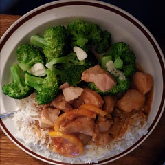Quite tasty. Cooking chicken breast as described in directions created a lot of juice. I probably should have reduced the liquid some before adding the marmelade.