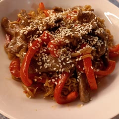 Made it with real beef /sorry/ and it was delicious! 😊